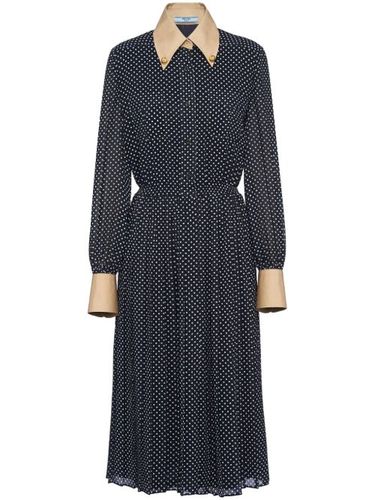 Prada robe à pois - Bleu - Prada - Modalova