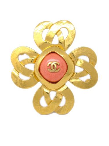 Broche à logo CC (1997) - CHANEL Pre-Owned - Modalova