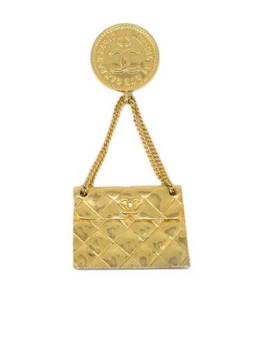 Broche Classic Flap (1995) - CHANEL Pre-Owned - Modalova