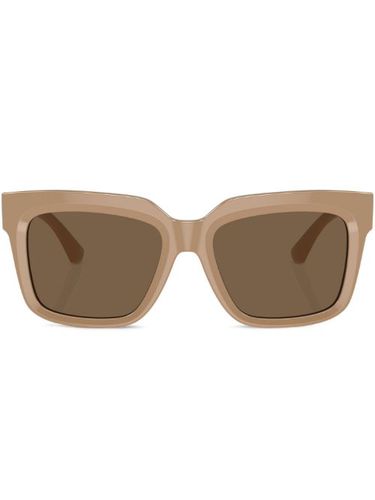 Lunettes de soleil à plaque monogrammée - Burberry Eyewear - Modalova