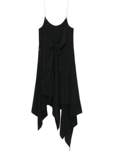 Robe asymétrique à détails torsadé - Kiko Kostadinov - Modalova