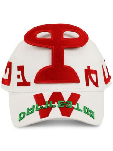 Casquette en coton à broderies - Walter Van Beirendonck - Modalova