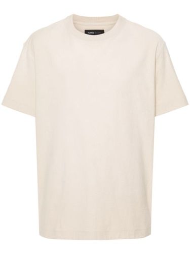 T-shirt en coton à logo texturé - Purple Brand - Modalova