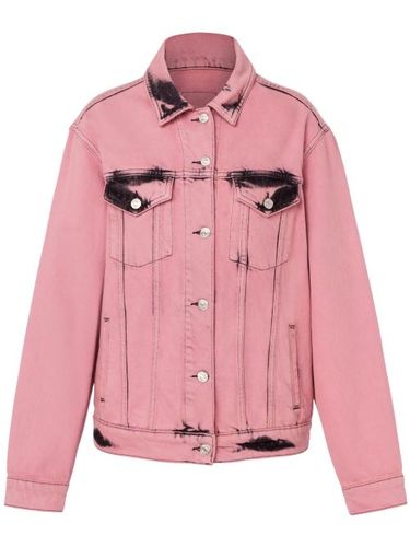 Veste boutonnée en jean - MOSCHINO JEANS - Modalova