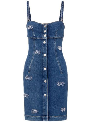 Robe courte en jean - MOSCHINO JEANS - Modalova