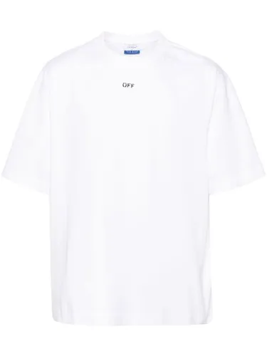 T-shirt en coton à logo imprimé - Off-White - Modalova