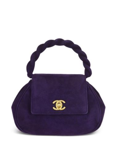 Sac à main à fermoir loquet CC (1997) - CHANEL Pre-Owned - Modalova