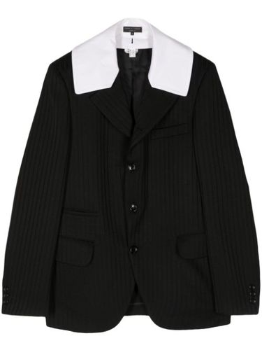 Blazer plissé à simple boutonnage - Comme Des Garçons - Modalova