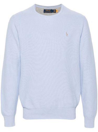 Pull en coton à logo brodé - Polo Ralph Lauren - Modalova