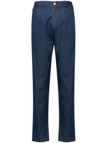 Pantalon slim à taille élastique - Kiton - Modalova