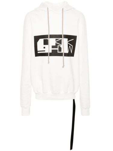 Hoodie à bande logo - Rick Owens DRKSHDW - Modalova