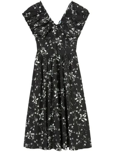 Robe mi-longue à fleurs - b+ab - Modalova