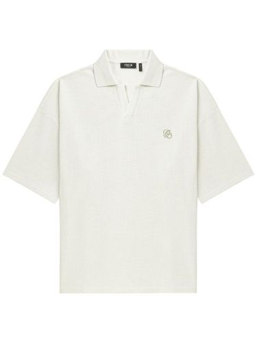 FIVE CM polo à logo brodé - Blanc - FIVE CM - Modalova