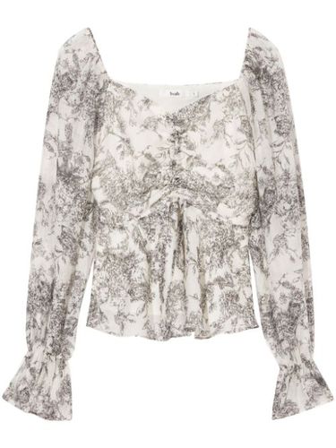 Blouse froncée à fleurs - b+ab - Modalova