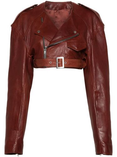 Veste de moto crop Micro Biker - Rick Owens - Modalova