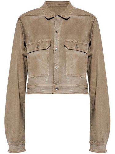 Veste en jean à découpes - Rick Owens DRKSHDW - Modalova