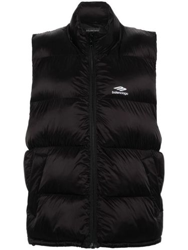 Gilet matelassé à logo imprimé - Balenciaga - Modalova