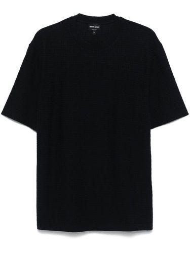 T-shirt en jacquard - Giorgio Armani - Modalova