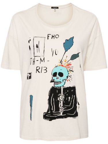 T-shirt en coton à imprimé graphique - R13 - Modalova