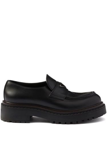 Prada mocassins en cuir - Noir - Prada - Modalova