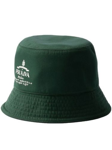 Prada bob en coton technique - Vert - Prada - Modalova