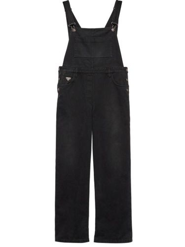 Combinaison en jean à logo triangle - Prada - Modalova