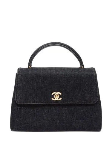Sac à main Kelly en jean (1998) - CHANEL Pre-Owned - Modalova
