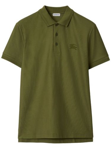 Burberry polo en coton - Vert - Burberry - Modalova