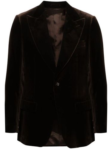 Lardini blazer en velours - Marron - Lardini - Modalova