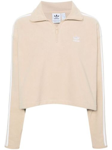 Sweat à logo trèfle - adidas - Modalova