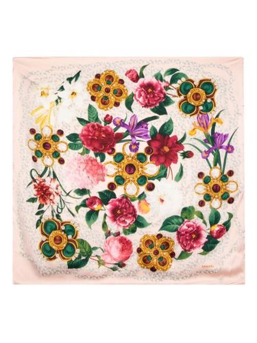 Foulard Camellia Pearl en soie - CHANEL Pre-Owned - Modalova