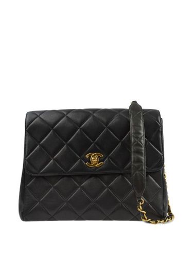 Sac porté épaule Straight Flap à rabat (1997) - CHANEL Pre-Owned - Modalova