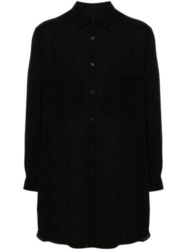 Chemise à col italien - Yohji Yamamoto - Modalova