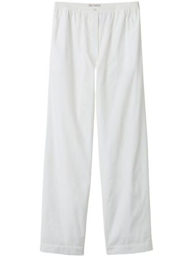 Pantalon à logo brodé - Miu Miu - Modalova