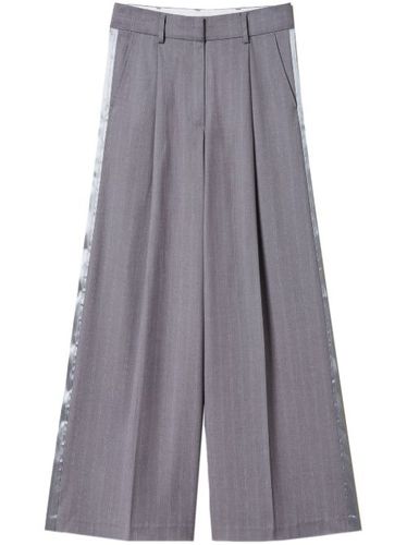 Pantalon ample à fines rayures - TWINSET - Modalova