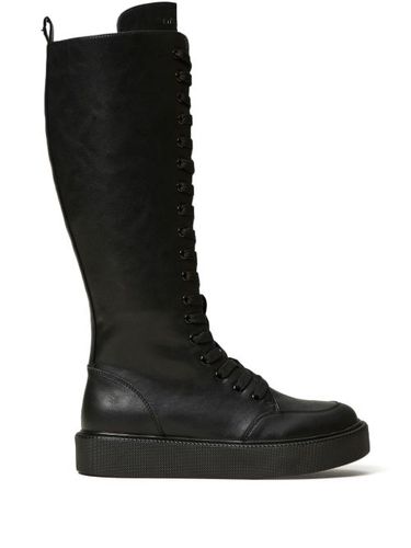 Bottines vernies à lacets - TWINSET - Modalova