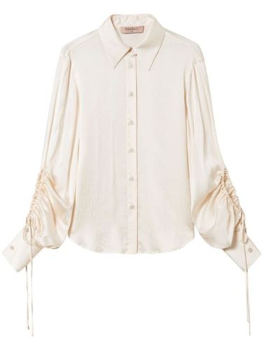 Chemise satiné à découpes - TWINSET - Modalova