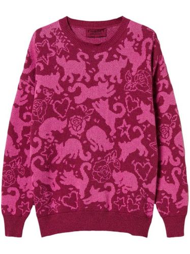 Pull à motif en jacquard - TWINSET - Modalova