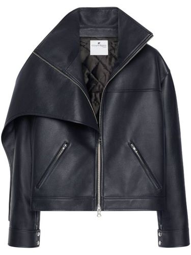 Veste oversize en cuir - Courrèges - Modalova