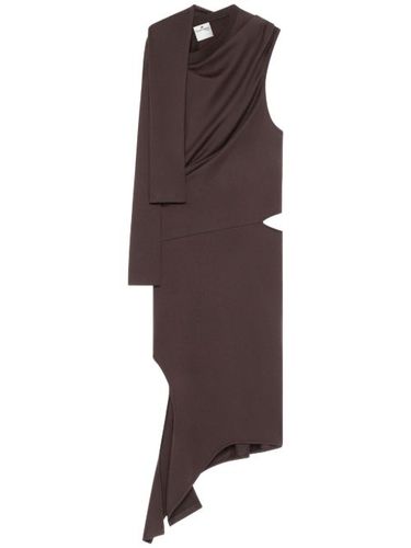 Robe drapée à découpe - Courrèges - Modalova
