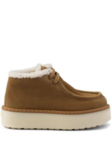 Prada bottines en daim - Marron - Prada - Modalova