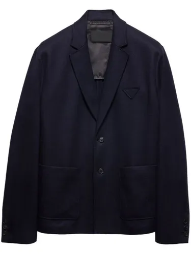 Veste en laine à simple boutonnage - Prada - Modalova