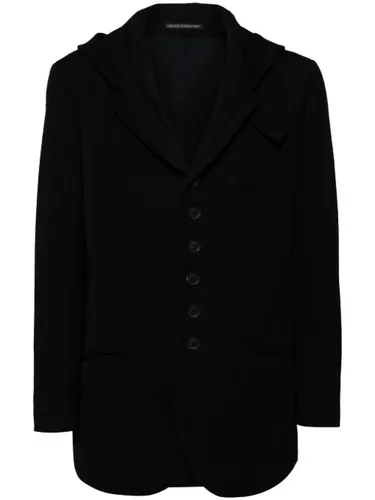Veste en laine à capuche - Yohji Yamamoto - Modalova