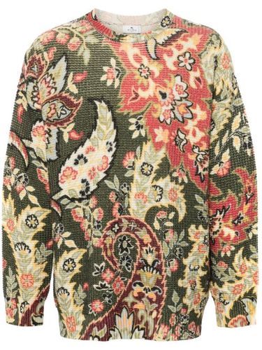 Pull à motif cachemire en jacquard - ETRO - Modalova