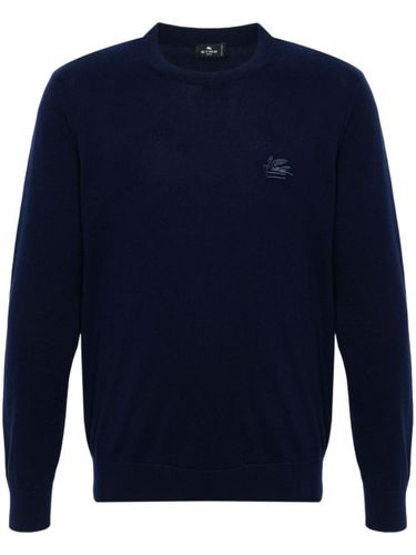 ETRO pull à motif Pegaso - Bleu - ETRO - Modalova