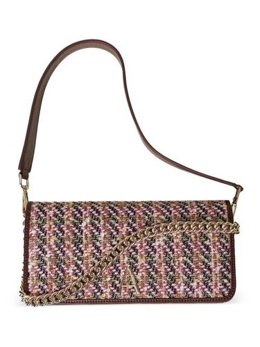 Sac porté épaule en tweed - TWINSET - Modalova