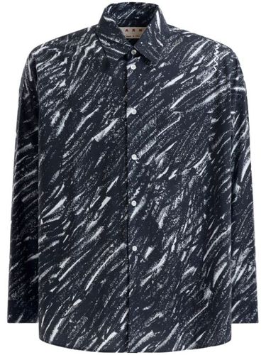 Chemise à imprimé graphique - Marni - Modalova