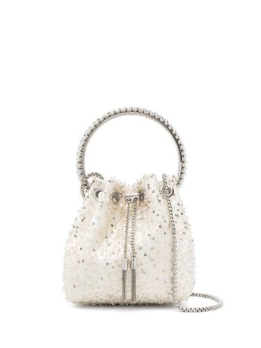 Jimmy Choo sac seau Bon Bon - Blanc - Jimmy Choo - Modalova