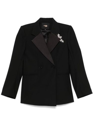 Blazer à ornements en cristal - Maje - Modalova