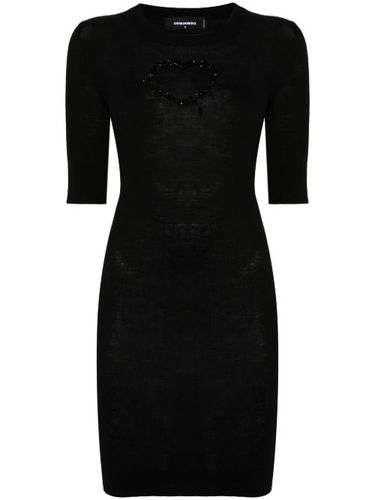 Robe courte à ornements en cristal - DSQUARED2 - Modalova